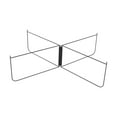 thumbnail image 1 of Almencla Foldable Stand Heavy Duty Suitcase Rack for Barbecue Household Picnic Black Straight, 1 of 8