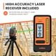thumbnail image 2 of Nivel láser para exteriores DOVOH H3-360G autonivelante con receptor, 2 of 7