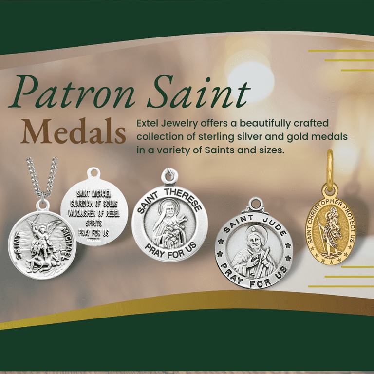 St. Benedict Gold Medal Necklace 
