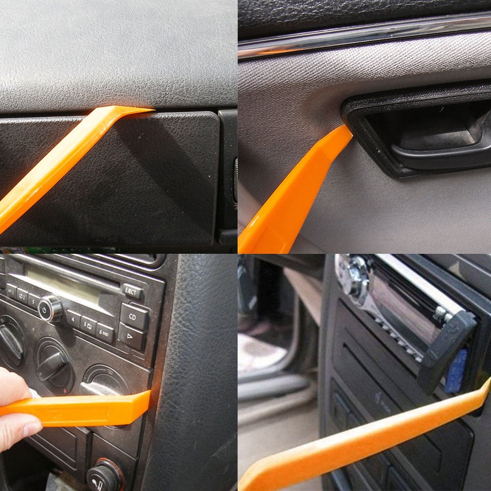 11PCS Pry Tools Car Center Console Audio Radio Dash Panel Clip Removal Installer