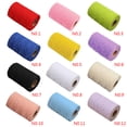 thumbnail image 4 of Matsuzay 22 m/rollo de tela de encaje para decoración de boda, Material de embalaje, rollo artesanal, tela de de tutú DIY Kits de decoración para fiestas amarillo, 4 of 6