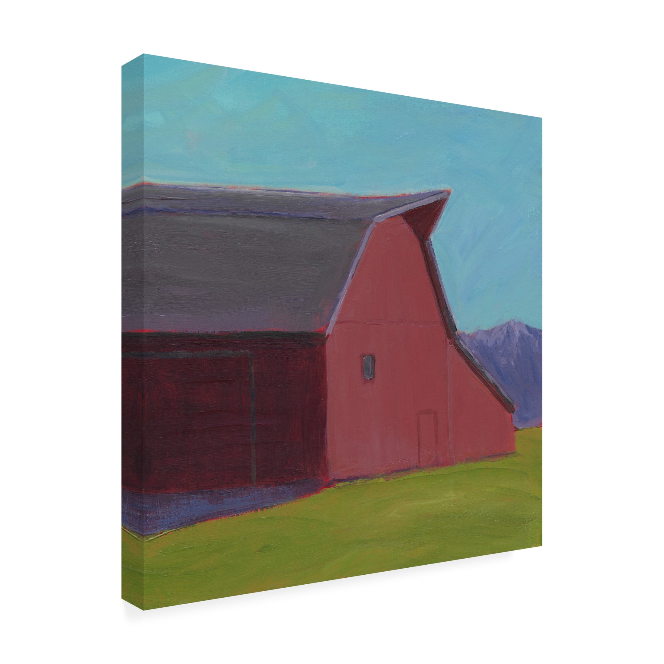 Trademark Fine Art Carol Young  Rustic Hayven II Canvas Wall Art