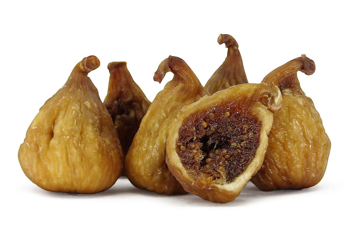 Dried California Golden White Figs by It's Delish, 5 Lbs Bulk Bag  Fresh California Figs Naturally Sweet Dried Fruit with No Sugar Added for Healthy Snacks  Vegan, Kosher