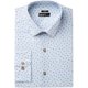 thumbnail image 1 of bar III Camisa de vestir con botones de mariposa elástica para hombre, azul, 15-15.5, 1 of 1