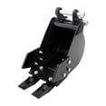 thumbnail image 3 of yuksok Mini Excavator Bucket Excavator Accessory Sturdy Spare Part Attachment Trenching Digging Bucket for Farms Construction Sites, 3 of 9