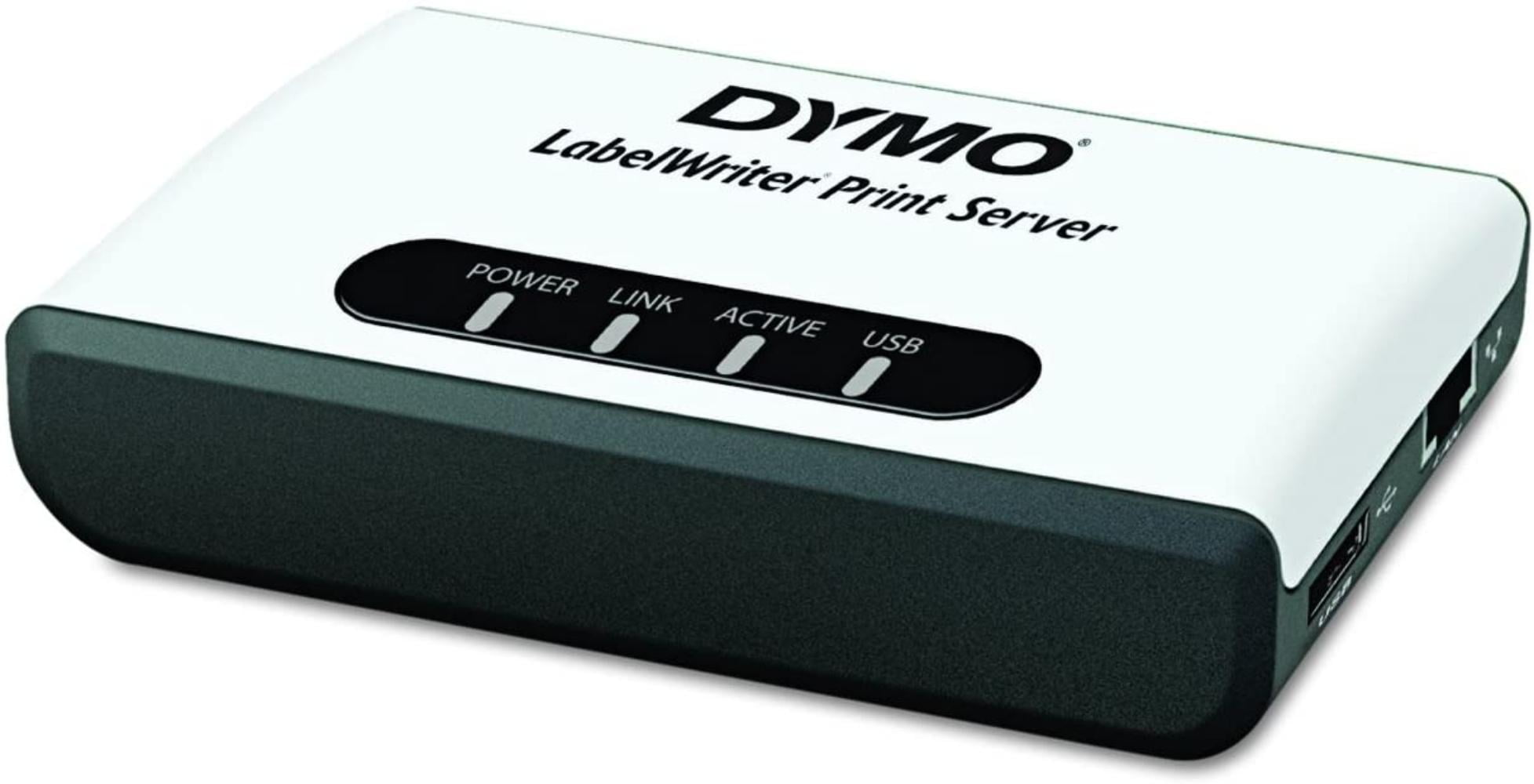 DYMO 1750630 LabelWriter Print Server, Easy-to-setup print server Links  your Label Writer label maker with your network for wireless printing By  Visit ...