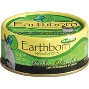 Earthborn Holistic Chicken Catcciatori Grain Free Canned Cat Food 5.4oz, case of 24