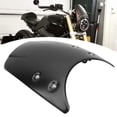 thumbnail image 4 of Cabores de Parabrisas de aluminio negro Con el Carenado de Faro Apto para Rinet Pure Scrambler 2014-2020, 4 of 7