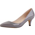 thumbnail image 1 of Ladies Pointed Candy-Colored Low-Cut Pumps Shoes for Women Girls, 1 of 2