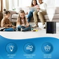 thumbnail image 5 of Everlasting Comfort Cool Mist Humidifier for Bedroom (4L) - Filterless, Small, Ultrasonic, Quiet - Large Room Home Air Vaporizer for Babies - Diffuser and Essential Oil Tray (Black), 5 of 5