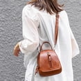 thumbnail image 1 of Bolsa Moda mujer suave PU cuero Messenger Bag Casual pequeños bolsos (marrón) Ehuebsd Nuevos Originales, 1 of 9
