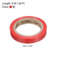 thumbnail image 2 of Uxcell 26Ft Tennis Racket Badminton Racquet Grip Finishing Tapes, Red/Grey 2 Pack, 2 of 6