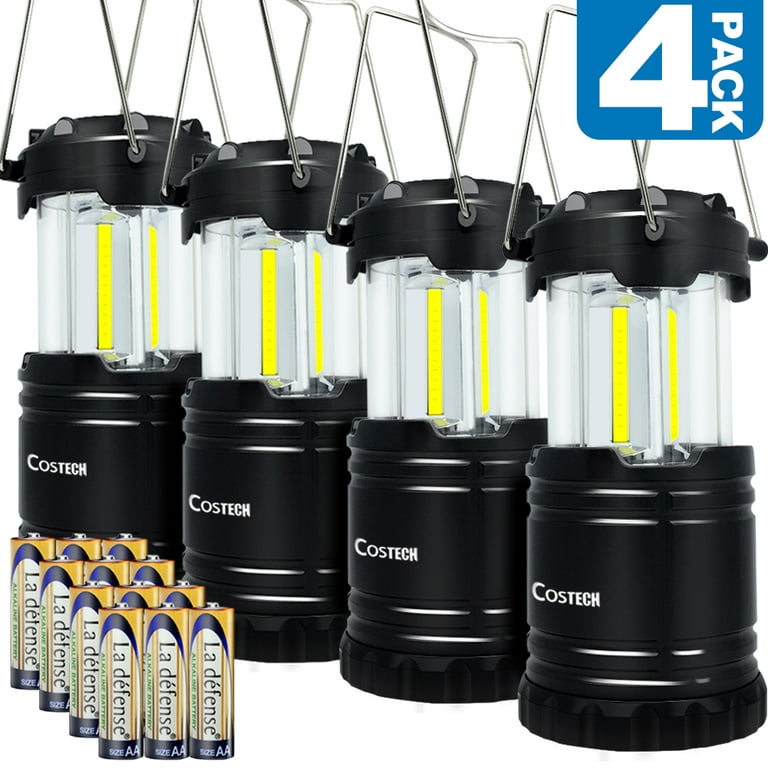 Collapsible Cob Lanterns, Led Flashlight Hanging