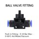 thumbnail image 3 of Válvula de control de corriente de aire duradera de aluminio Nbr conector neumático 2V025-1 / 4-12Vdc 1/4" Npt Puerto hembra 10 a 80 grados Celsius 023Cv para acción ANGGREK Otros, 3 of 6