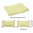 thumbnail image 5 of SPOORYYO Solid Color Washable Sheets Set- Soft Polyester, 5 of 6