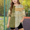 thumbnail image 4 of Cute Shirts for Teens Girls Trendy Round Neck Tshirt Short Sleeve Tee Shirts for Teens Heart Print T Shirt Top for Girls 10 Get it Fast, 4 of 7