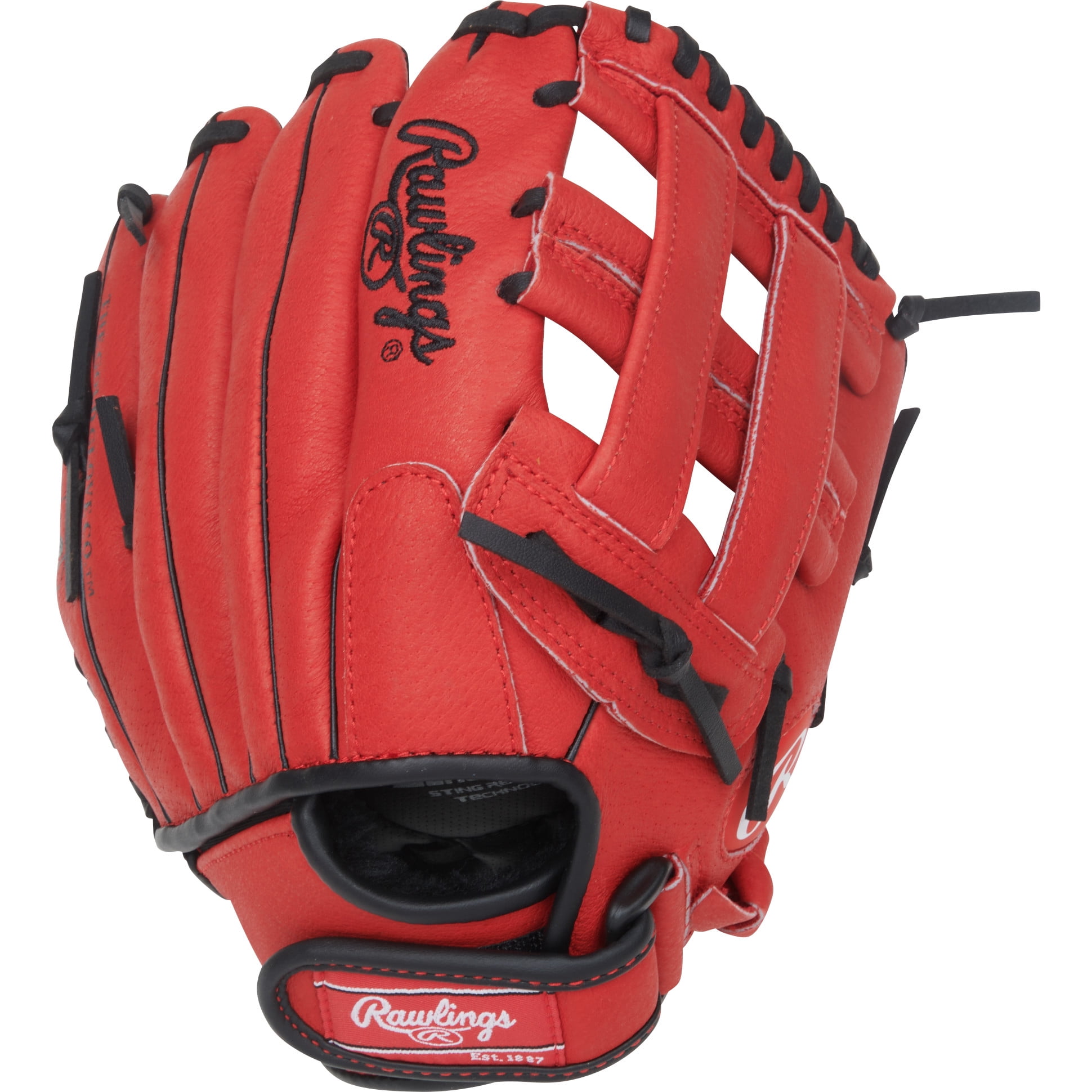 Rawlings Sure Catch Corbin Carroll Youth Baseball Glove | 10.5-Inch | Scarlet | Pro-H Web