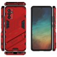 thumbnail image 4 of Slim Case compatible Samsung A82 5G Shockproof Dual-Layer Stand Cover:Red (G Need ), 4 of 5
