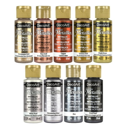 Dazzling Metallic Paint Starter Set