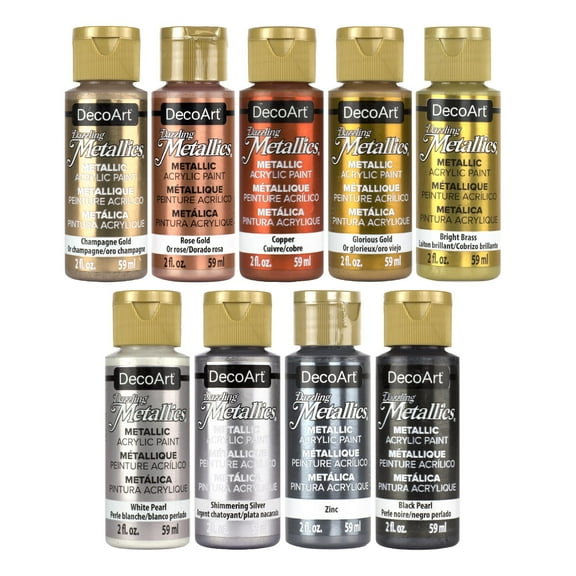 Dazzling Metallic Paint Starter Set