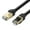 Length:1m, variant on Fast Speed RJ45 Cat7 Ethernet Cable for Networking Devices with 6.0mm Diameter and PVC Cord Durability use