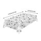 thumbnail image 2 of Halloween Spider Pattern Disposable Tablecloth Horror Decorative Plastic Tablecloth White Orange And Purple Optional Convenient Party, 2 of 6