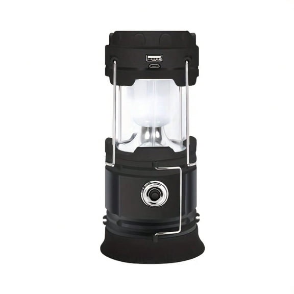 Solar Camping Lantern, 1/2/4-Pack Collapsible LED, USB Rechargeable Emergency Light for Storm Kit