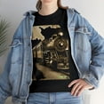 thumbnail image 6 of Unisex Heavy Cotton T-Shirt Classic Train 017, 6 of 7