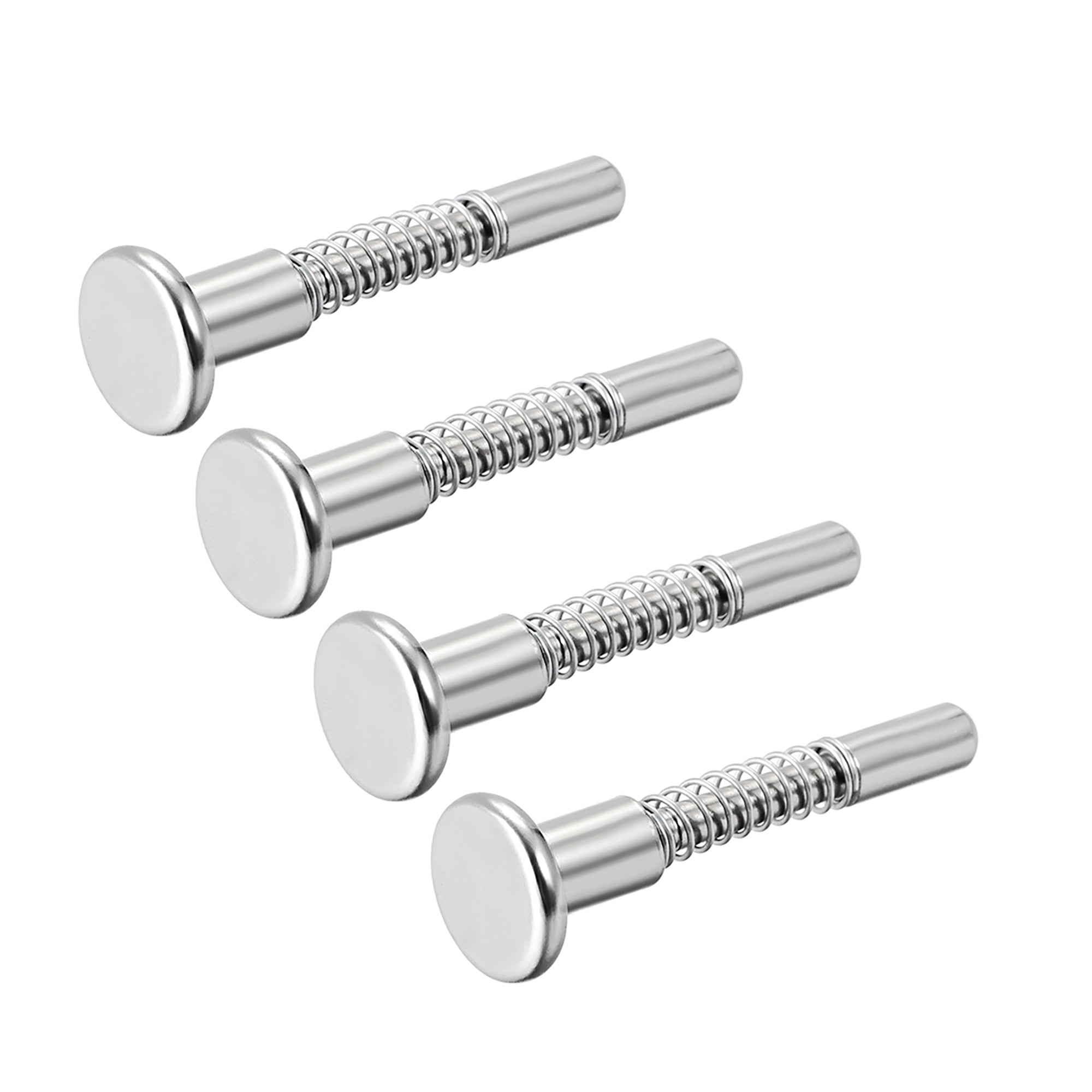 Plunger Latches Spring Loaded Stainless Steel 6mm Head 6mm Spring 50mm