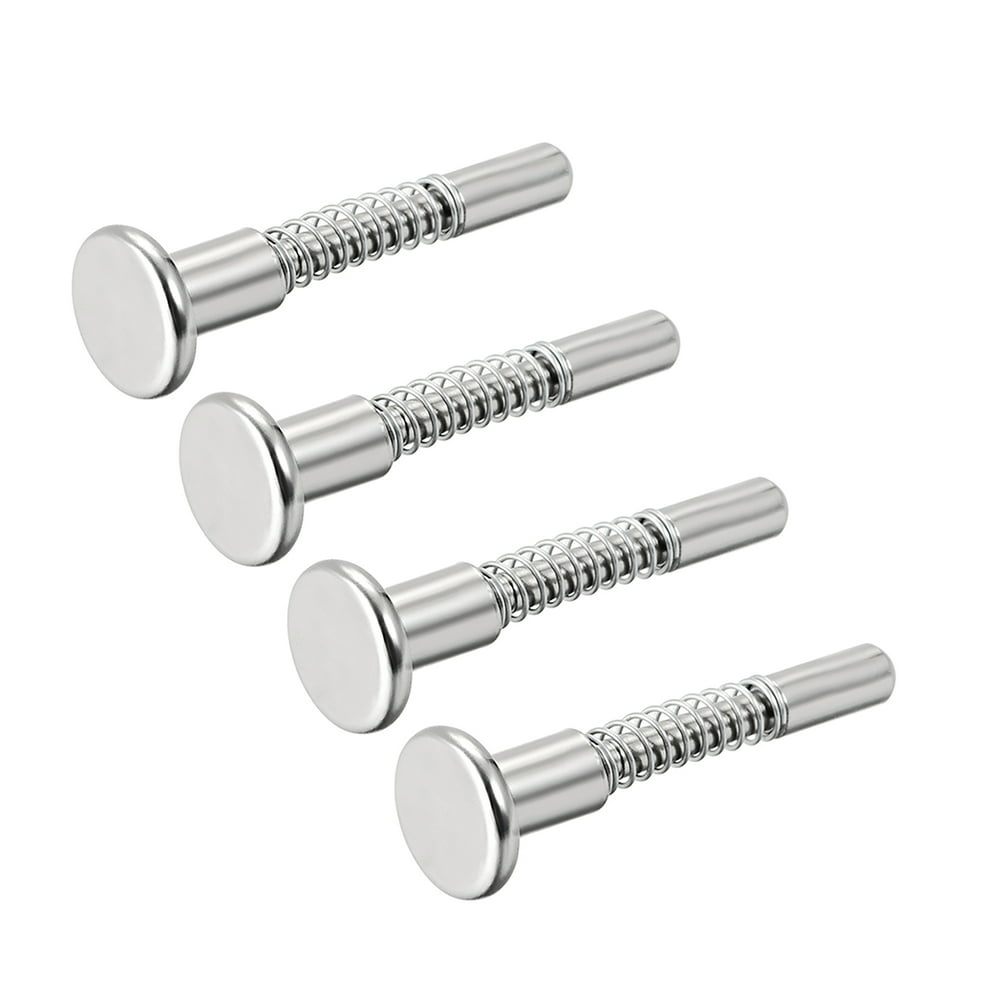 Plunger Latches Spring Loaded Stainless Steel 6mm Head 6mm Spring 50mm