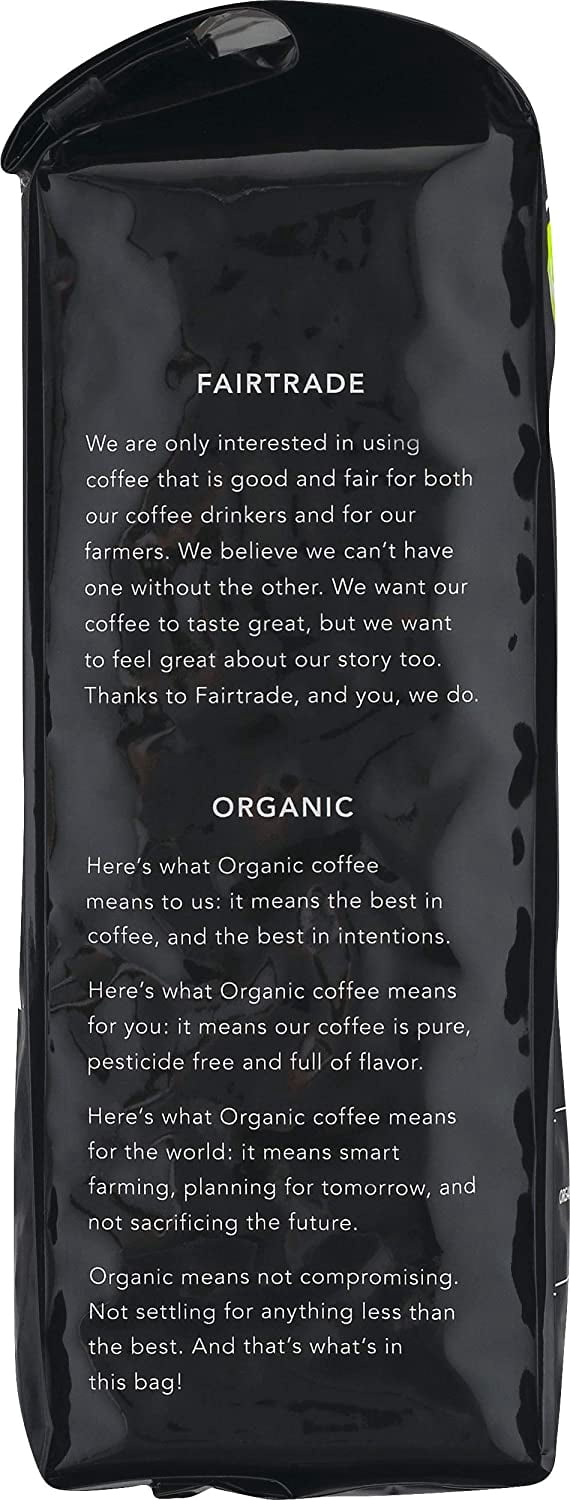 Kicking Horse Coffee - Organic - Whole Bean - 454 Horse Power - Dark Roast - 10 Oz - Case Of 6