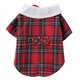 thumbnail image 4 of XWSHYW Suministros para Mascotas para Perros Ropa para Mascotas, Traje para Perros, Nuevo Producto, Ropa para Perros, Vestido Rojo Doble con Pajarita a Cuadros, 4 of 6