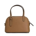 thumbnail image 2 of Tory Burch Women's Emerson Mini Dome Top Zip Crossbody Bag in Saffiano Leather (Moose), 2 of 4