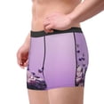 thumbnail image 2 of Fotbe Lavender Roses Arrangement Calzoncillos Tipo Boxer con Bolsa de Soporte Total para Hombre, X-Temp Fresco, Transpirable y de Secado Rápido-Small, 2 of 5