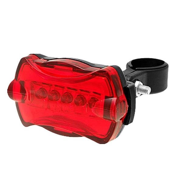 Flashing Panda Bicycle / Jogging Safety Light and Reflector, 5 Red LED, 6-Function
