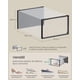 thumbnail image 5 of Cajas para Zapatos, Organizador de Zapatos de Plástico, Juego de 12, para Zapatos hasta 43, Transparente y Blanco Nube, 5 of 6