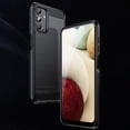 thumbnail image 2 of PANDACO Navy Brushed Metal Case for Samsung Galaxy A13 4G, 2 of 4