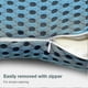 thumbnail image 3 of Lumbar Pillow And Lordose Pillow, Orthopedic Sleeping Pillow Lordosis Support Bed Pillow, With Memory Foam, Universal Pillow For Home Sofa Bed Office, 3 of 5