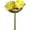 Yellow, variant on HomelyJoy Orange Flower Bird Feeder and Bird Bath, Metal Garden Stakes Decorative Tray, Outdoor Wild Bird Feeding Station Bowl for Yard Patio, 23.6x5.9 In