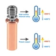 thumbnail image 4 of Garganta De Impresora 3D, Mecanismo De Estampado Preciso 420 Grados Celsius Resistente A Altas Temperaturas Aislamiento Totalmente Metálico Boquilla De Garganta Bimetálica, 4 of 7