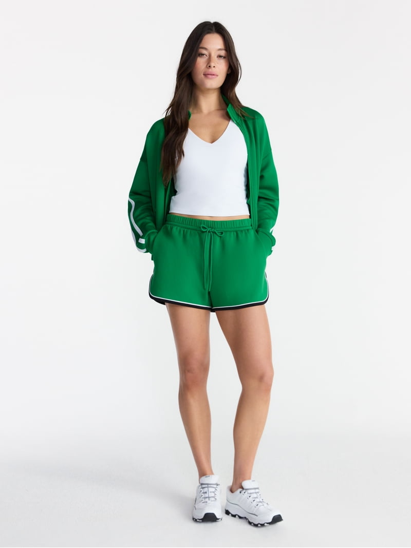 Avia Women's Pique Knit Tennis Jacket, Sizes XS-XXXL - Walmart.com