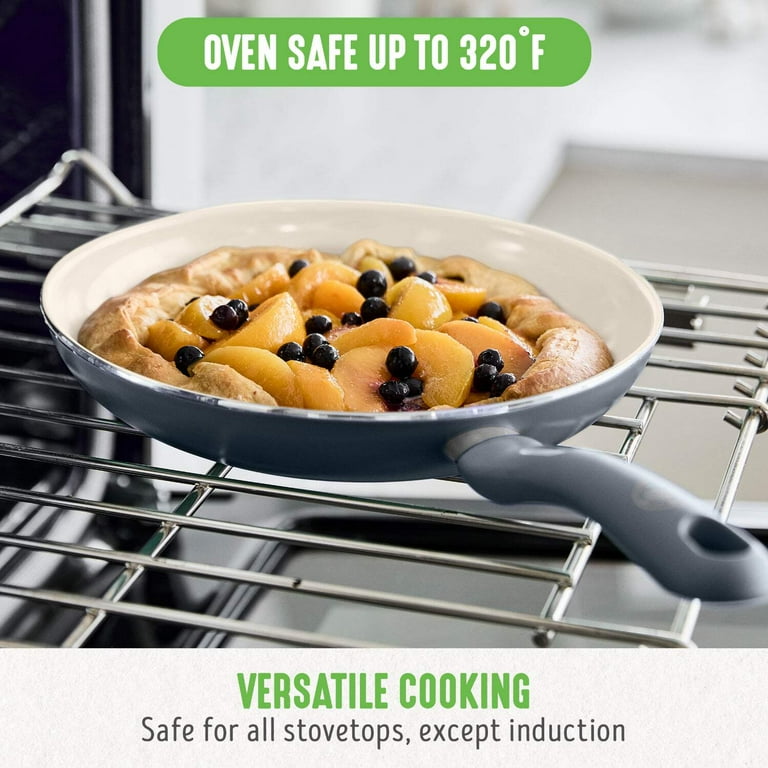 GreenLife 18-Piece Soft Grip Toxin-Free Healthy Ceramic Non-Stick