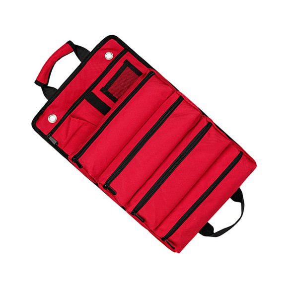 Kenally Bolsa de herramientas multifuncional Bolsas de almacenamiento de reparación Bolsa enrollable de múltiples bolsillos con 4 bolsillos Type2 NO2