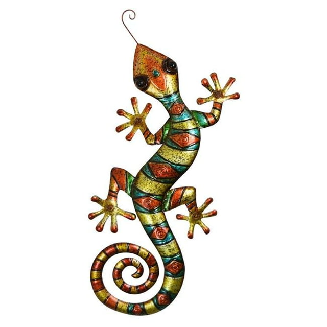 Plutus PBTH93124 31.5 in. Metal Wall Decoration, Multi Color