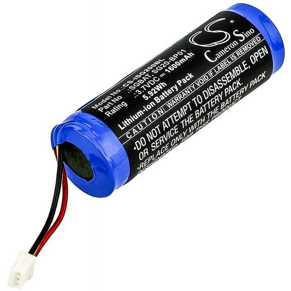 1600mAh SG20-BP01, SGBAT Battery for Intermec CS40, GC4460SG20, SG20B, SG20B1D, SG20B2D, SG20B2DHC, SG20BHP, SG20BHPHC