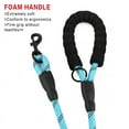 thumbnail image 4 of PLUTUS PET Double Handle Rope Dog Leash 6ft Long, Padded Traffic Handle, Heavy Duty and Reflective, Training Leash for Medium Large Dogs, Sky Blue, 4 of 6