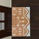thumbnail image 5 of Felpudo de bienvenida navideño para puerta de entrada, exterior, interior y pasillo. 40cmx60cm, 5 of 8