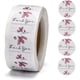thumbnail image 1 of Rollo de 500 pegatinas de 1 pulgada con la frase "Gracias por apoyar a mi pequeña empresa", etiquetas adhesivas de colores variados de 25 mm., 1 of 4