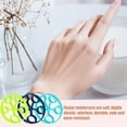 Hand Strengthener, Silicone Finger Flexion Trainer, FiveHole Hand Trainer Great for Exercise