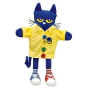 MerryMakers Pete the Cat and His Four Groovy Buttons Hand Puppet, 14.5-Inch, based on the book series by James Dean